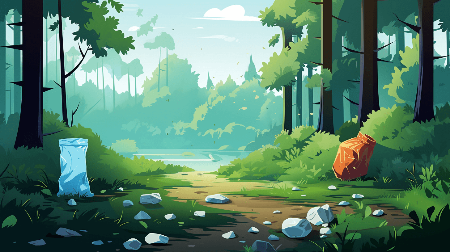 Smid ikke skrald i naturen