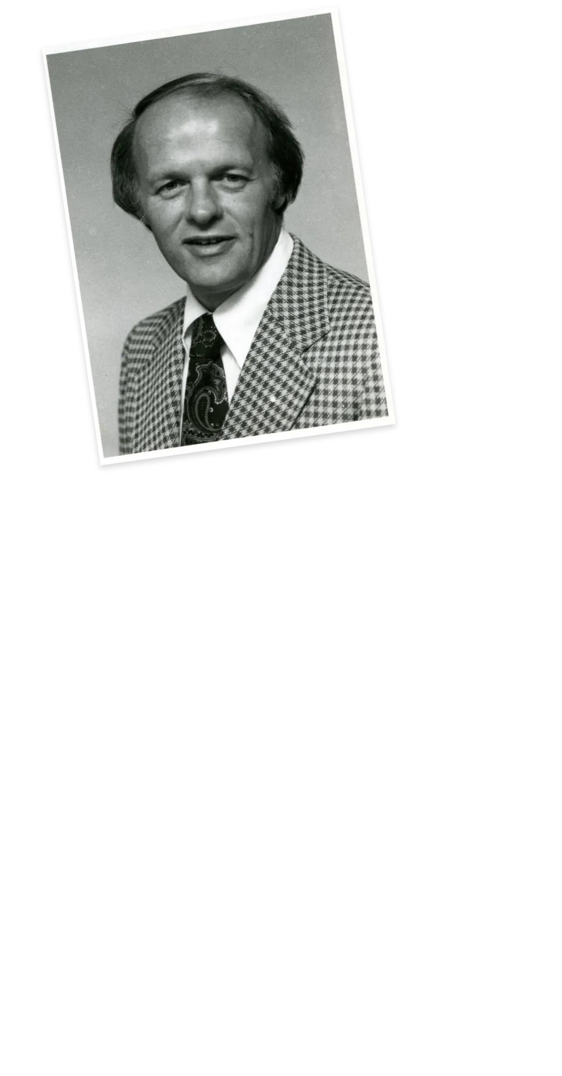 Denny Sanford as a young man.