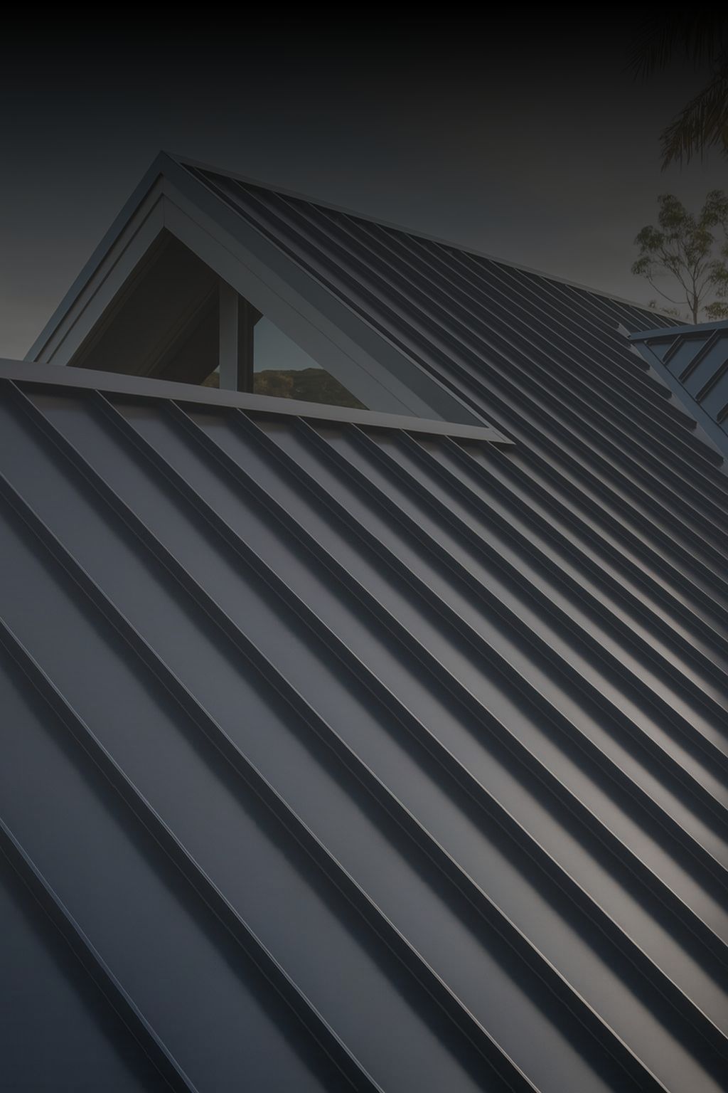 Modern standing seam metal roof replacement in Sydney – durable, low-maintenance roofing solution.