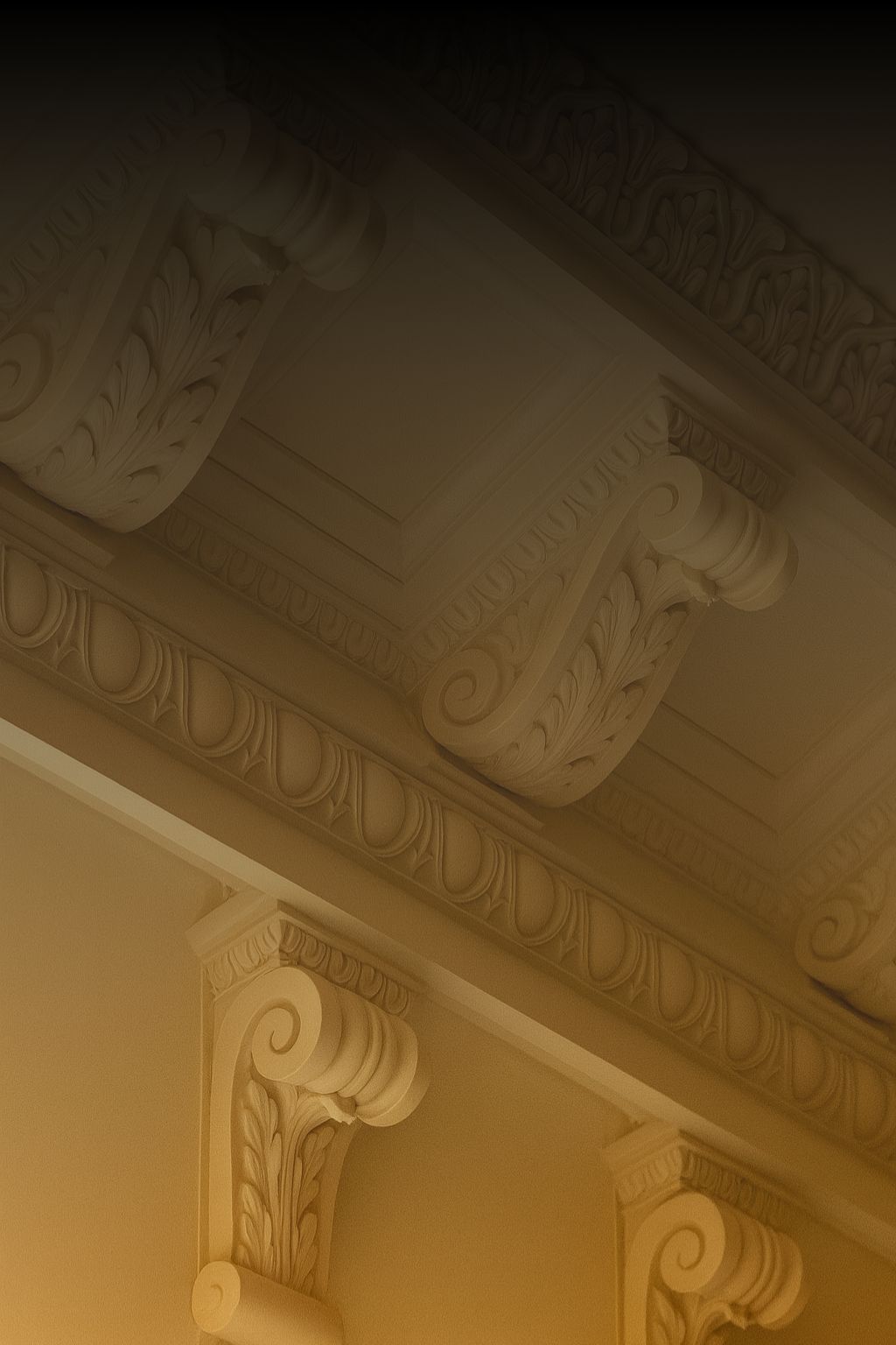Heritage paint and surface restoration in Sydney – ornate cornices and ceiling details carefully repainted and preserved