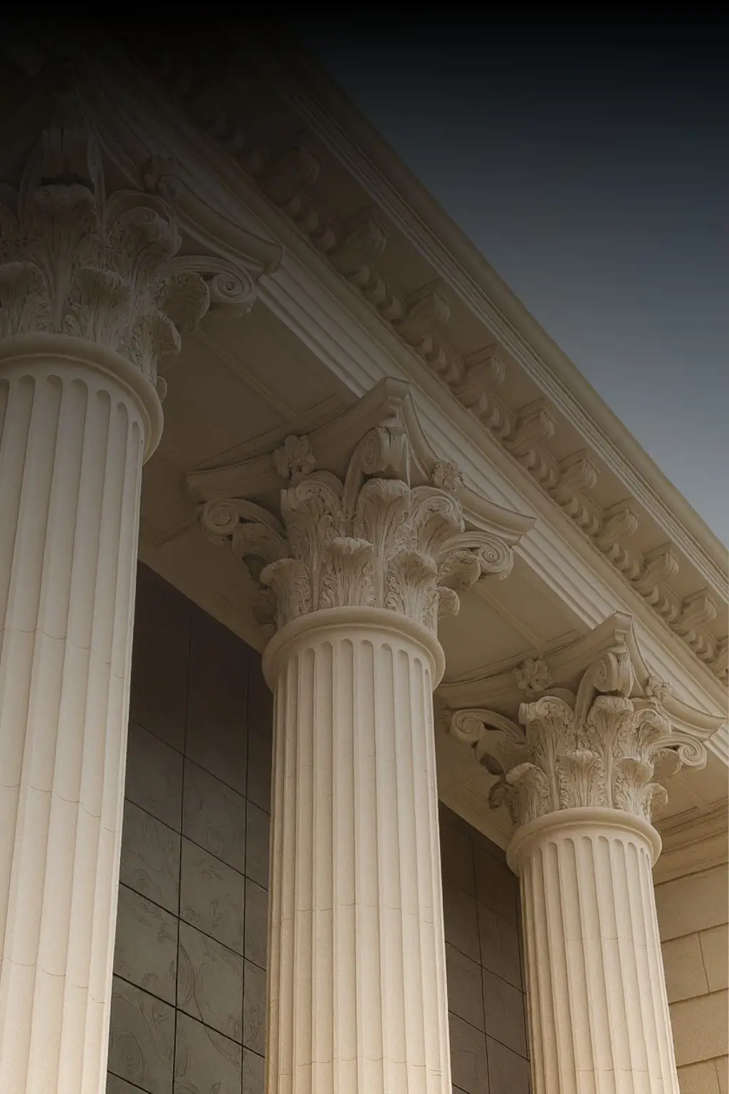 Heritage building structural stabilisation during restoration works, showing steel reinforcement and masonry support system installed by Atomic Projects in Sydney.