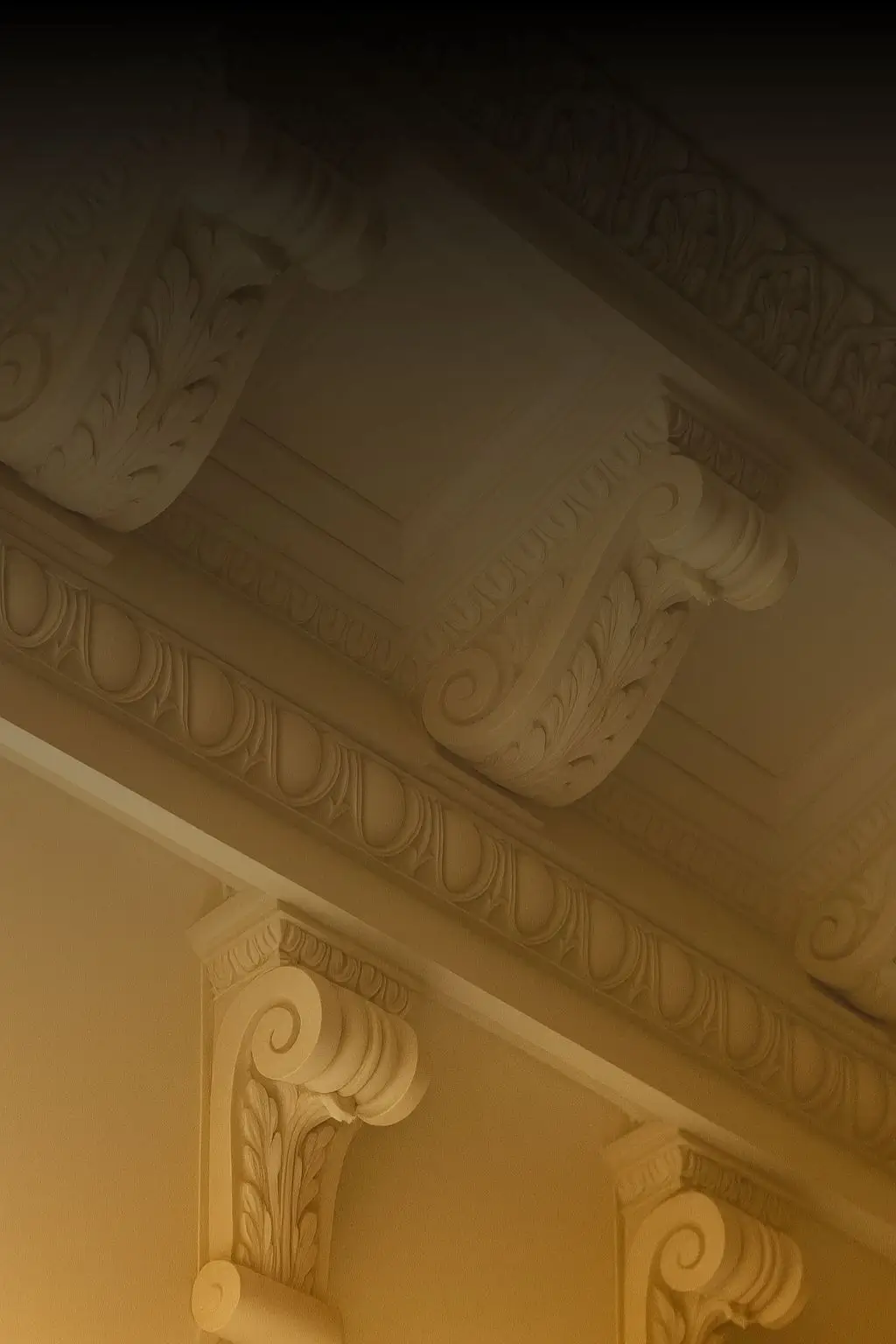 Heritage paint and surface restoration in Sydney – ornate cornices and ceiling details carefully repainted and preserved