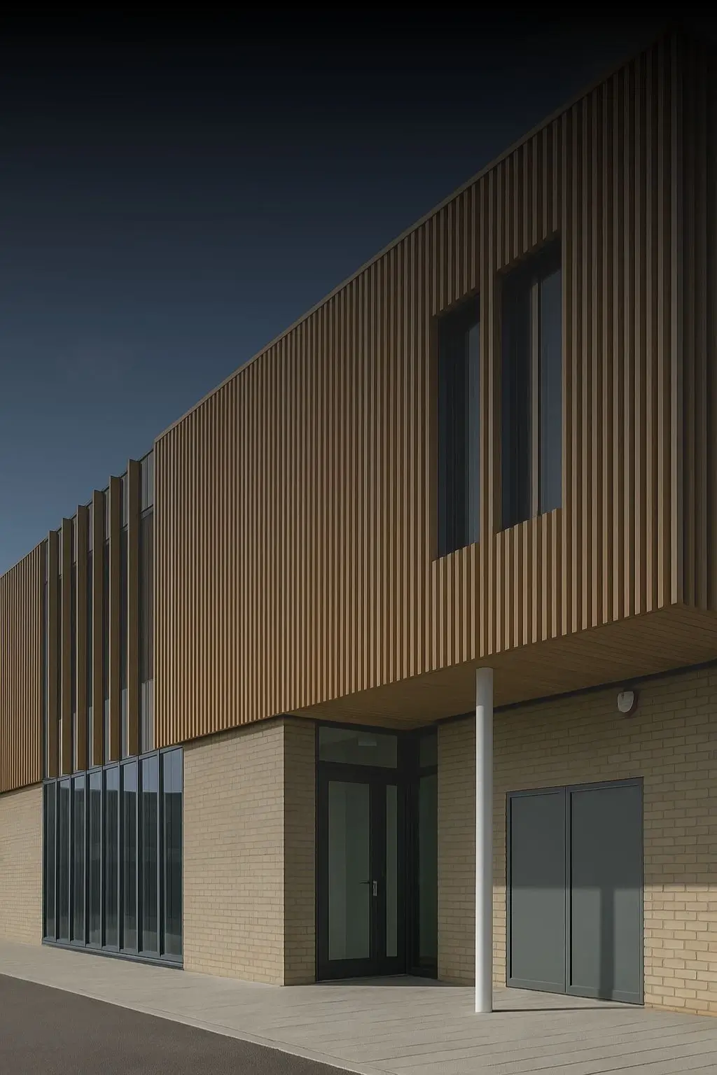 Re-battening and substrate repair during cladding replacement project to restore structural integrity and prepare façade for new system.