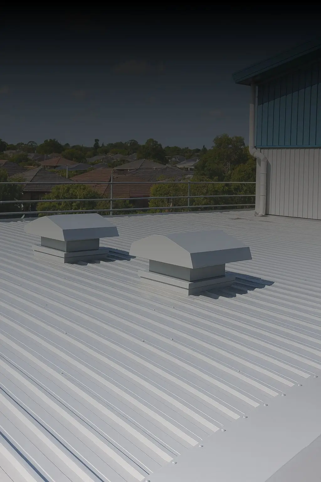 Defect rectification in Sydney – inspection and sealing of metal roofing and penetrations to prevent leaks.