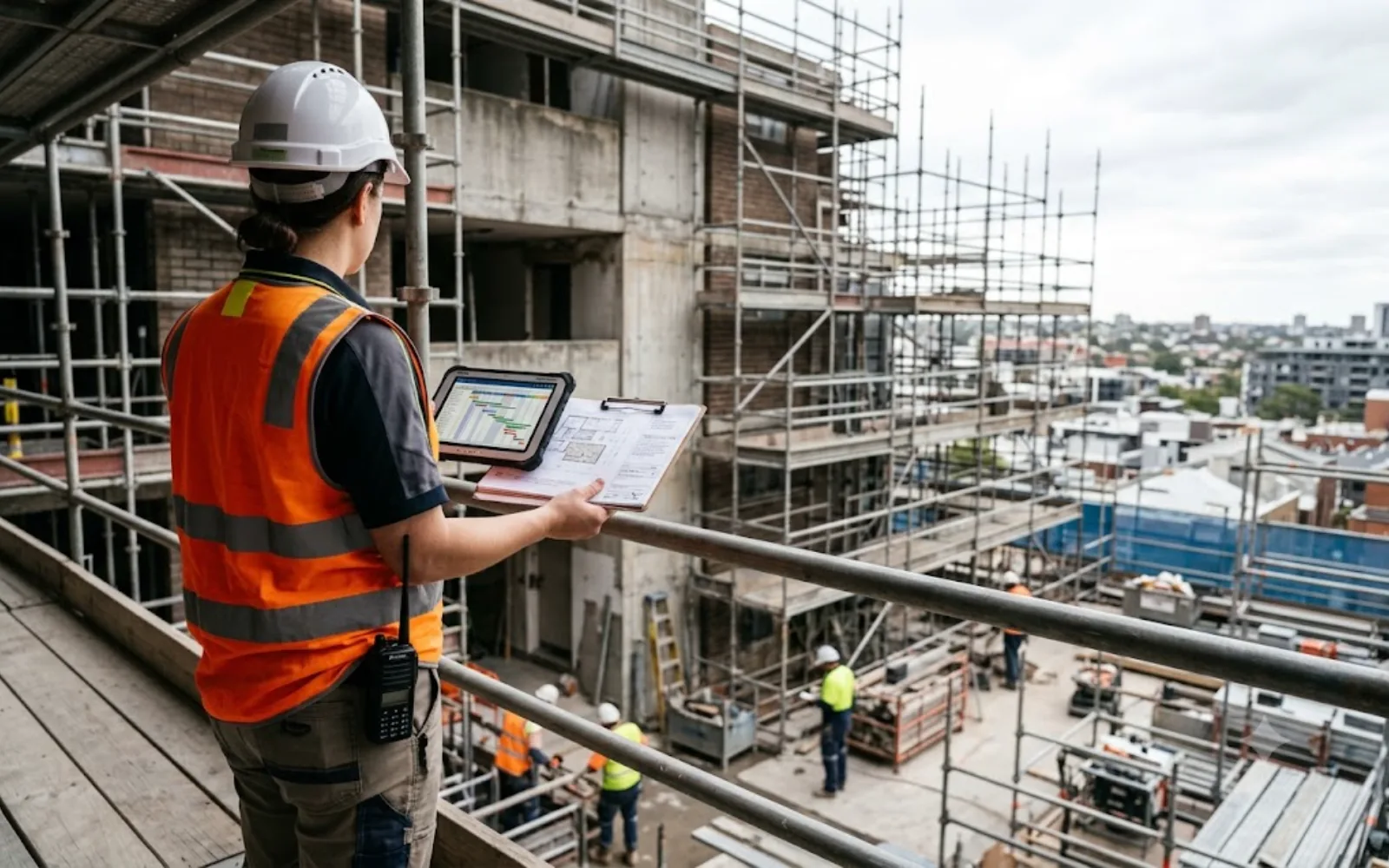 Remedial building project being managed on a Sydney strata site
