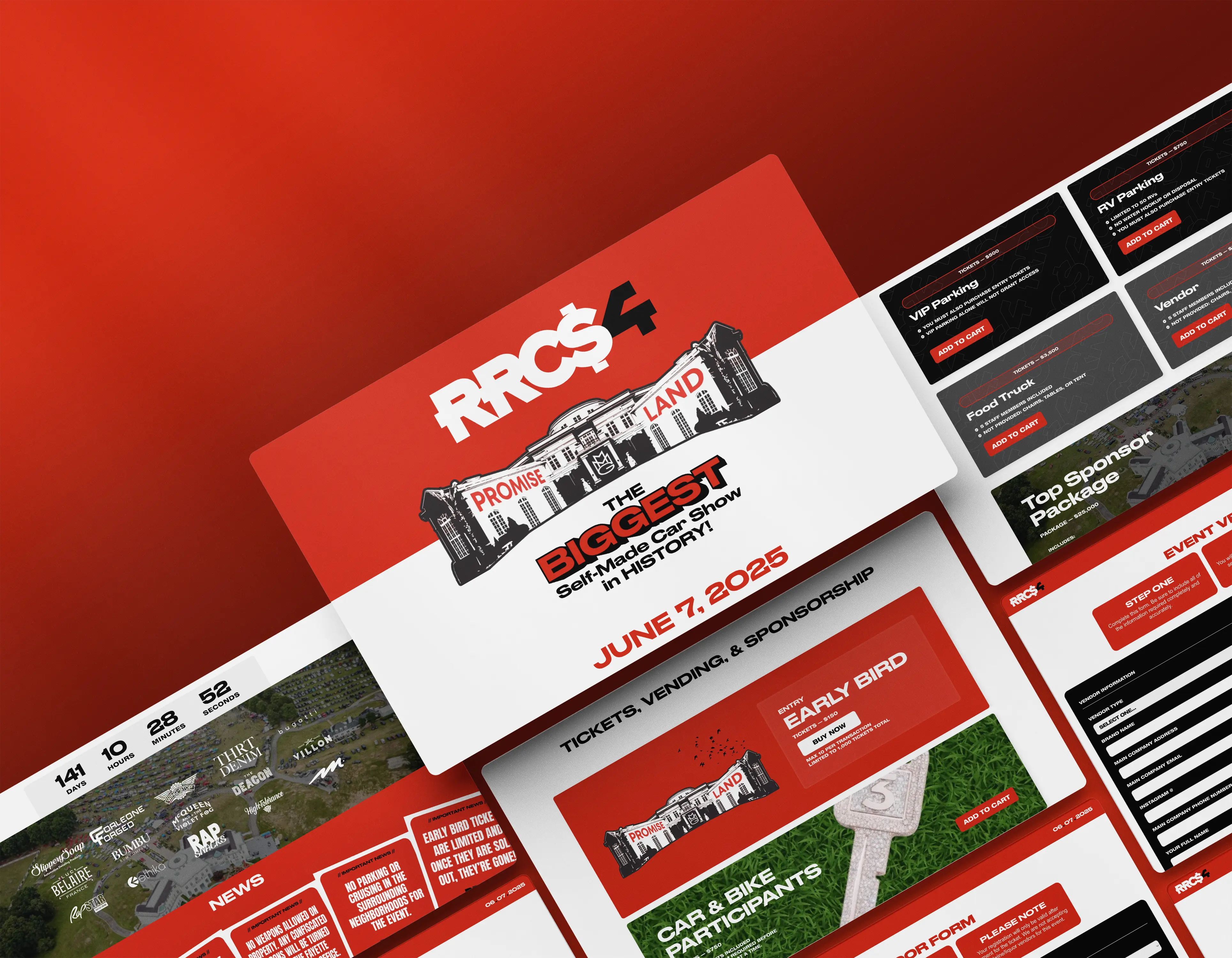 Rick Ross Car Show website thumbnail