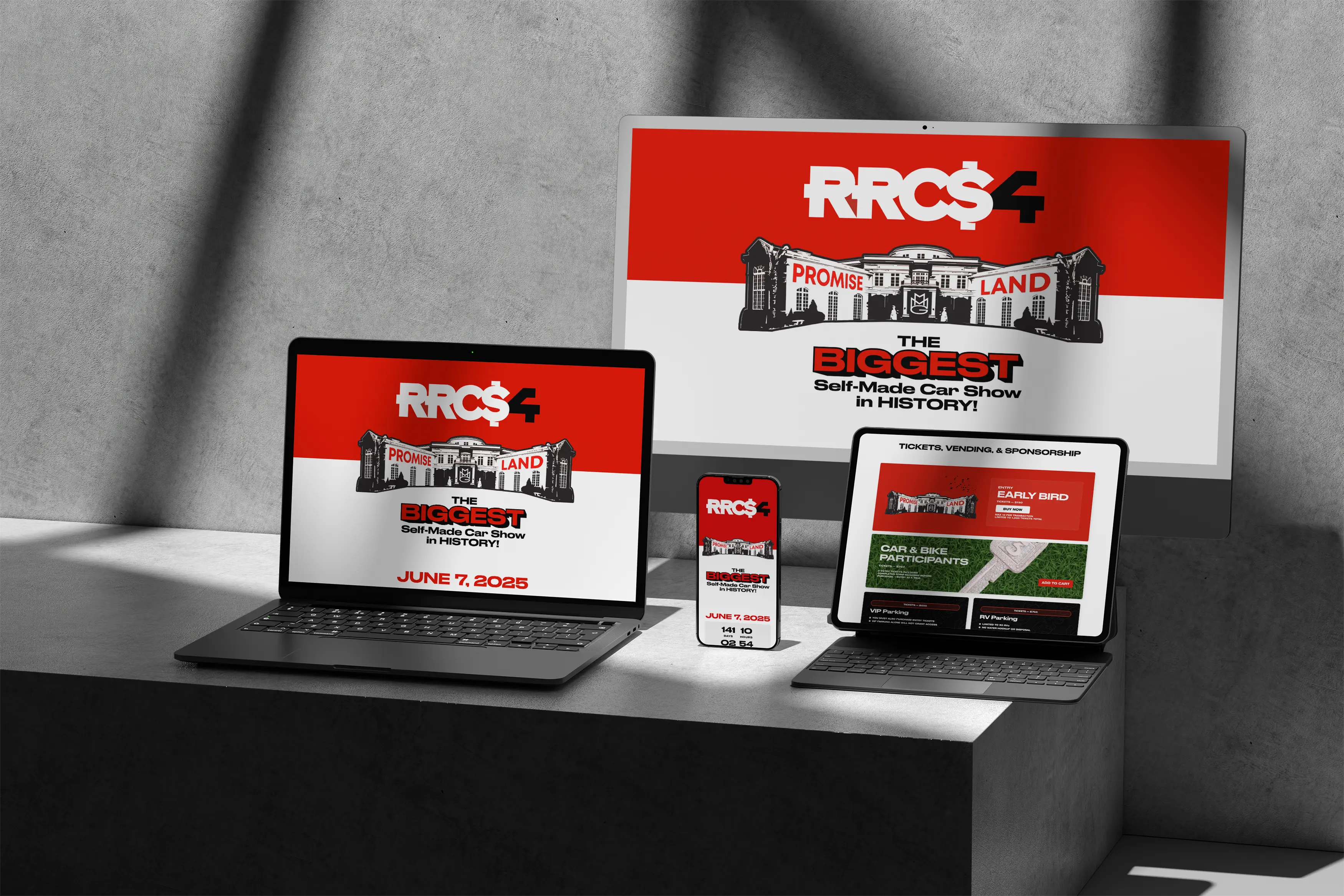 Rick Ross Car Show website screenshot 1