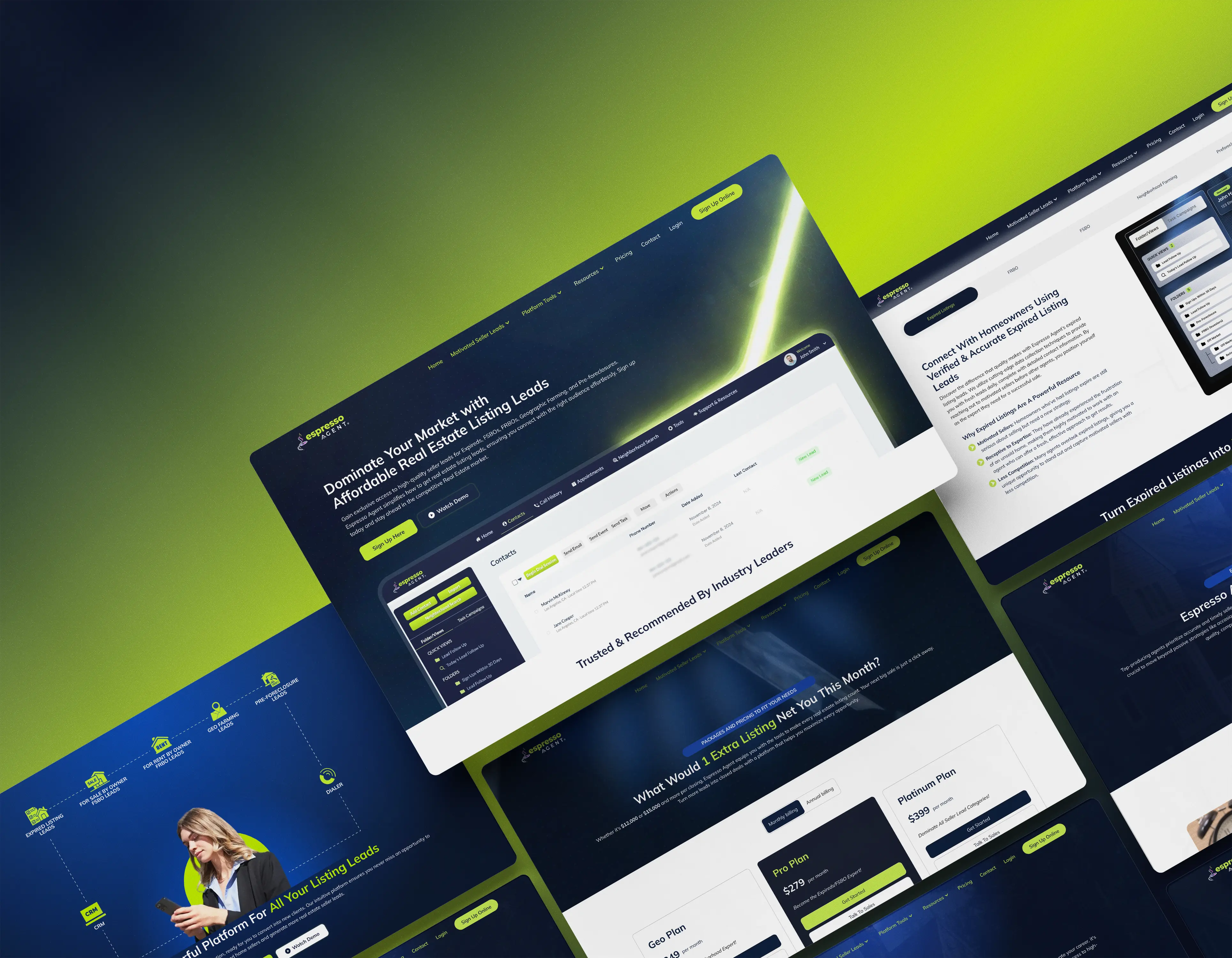 Espresso Agent website thumbnail