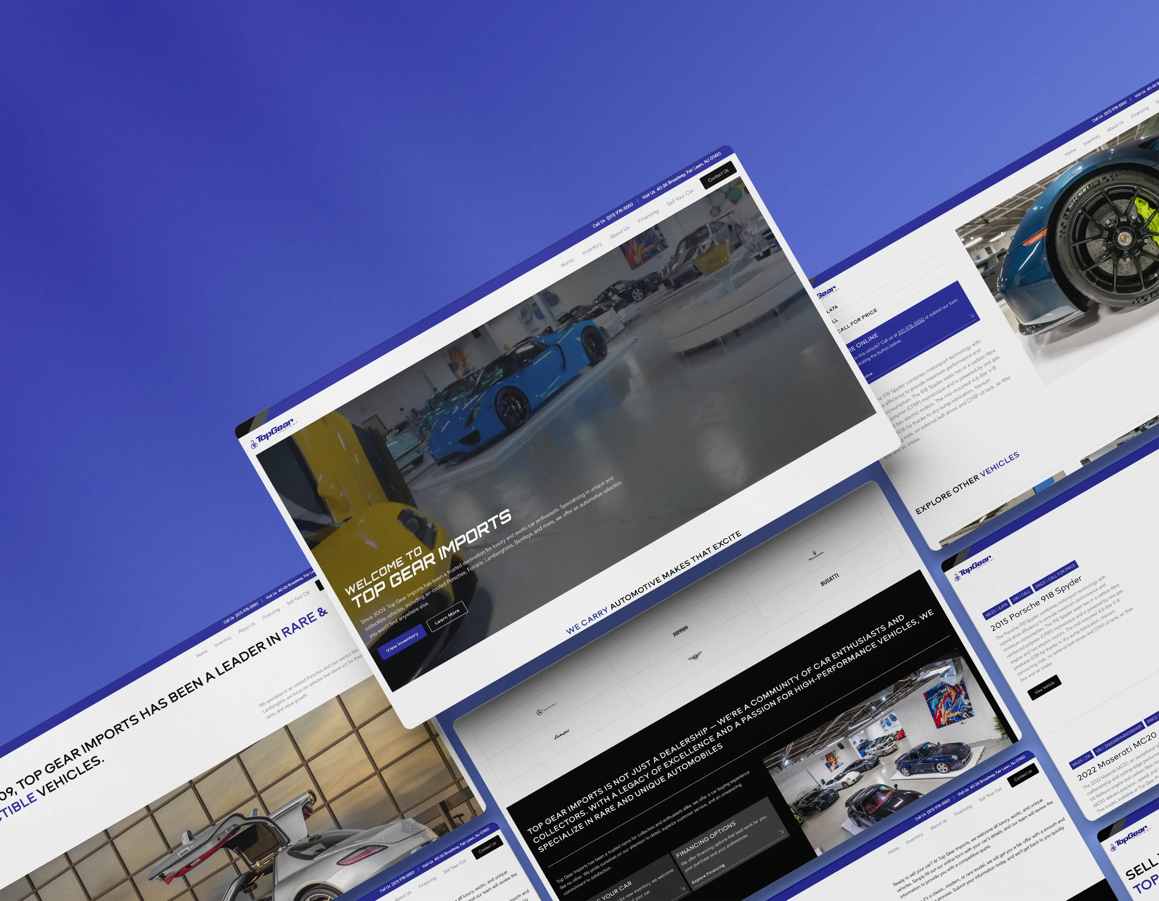 Top Gear Porsche website thumbnail