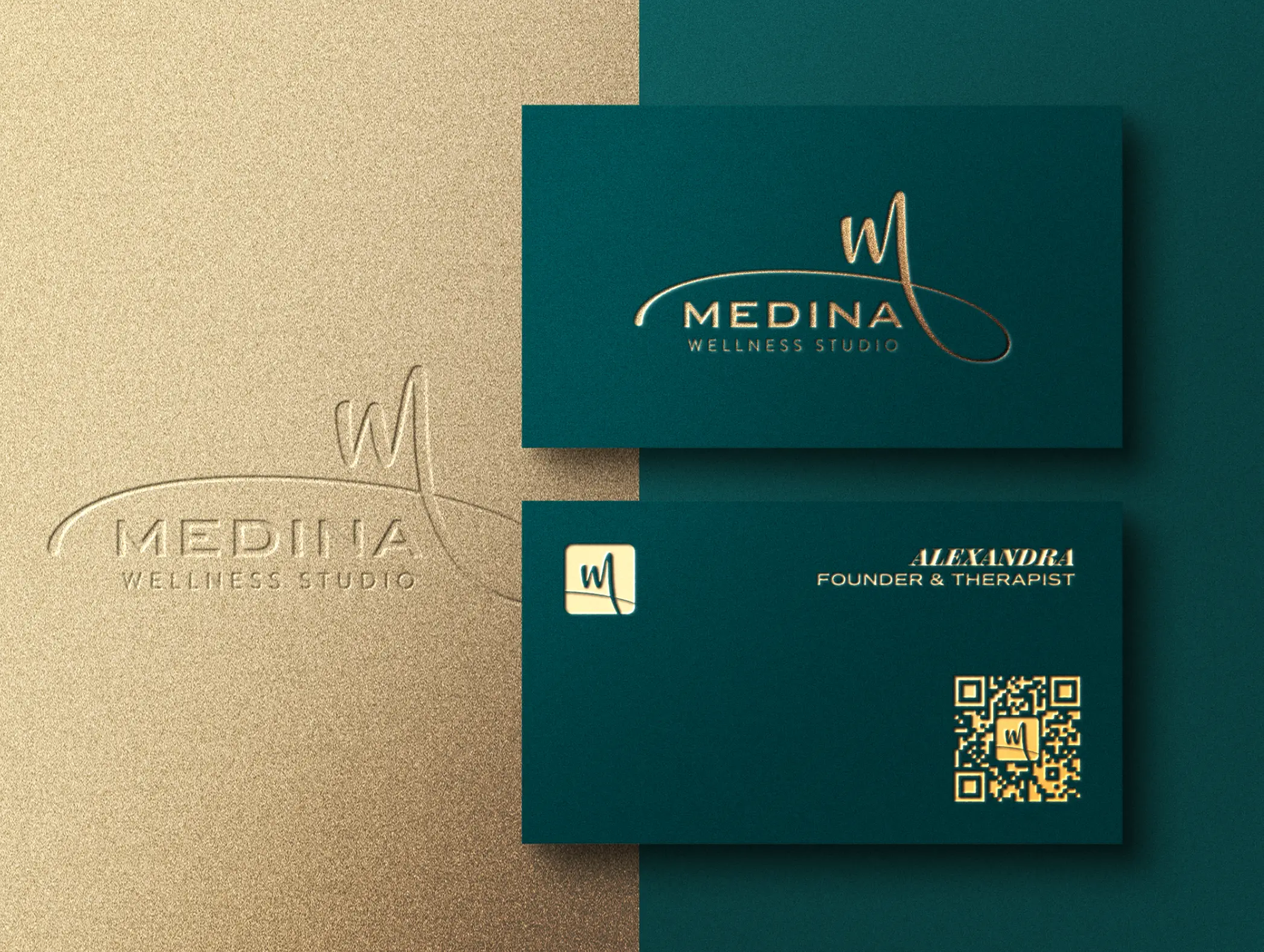 Medina Wellness Studio website screenshot 2