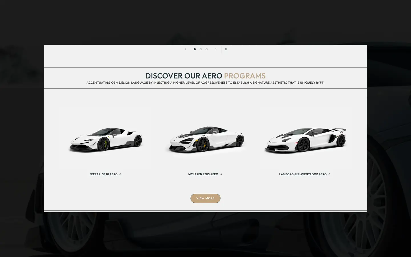 Ryft website screenshot 2