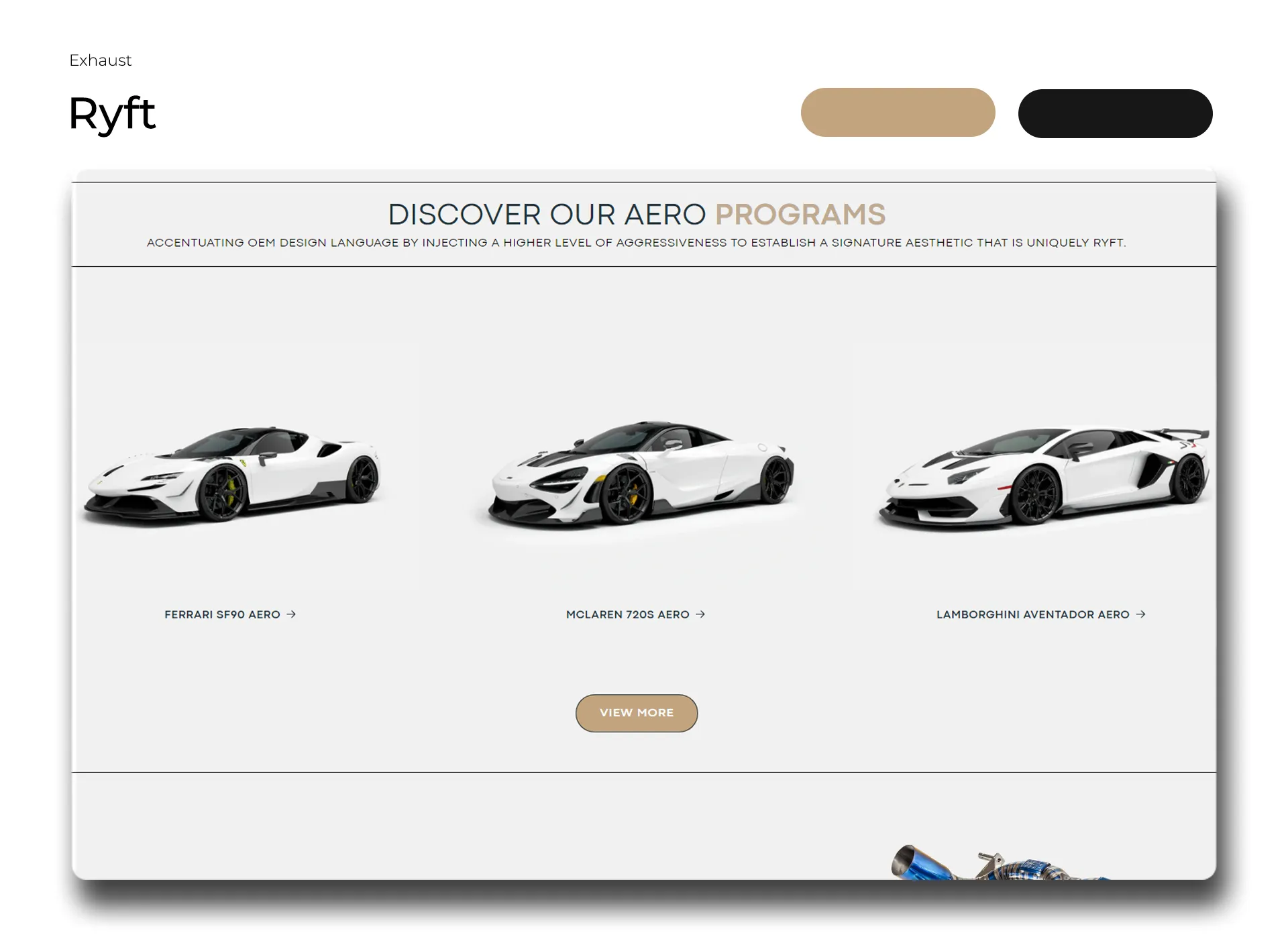 Ryft website screenshot 1