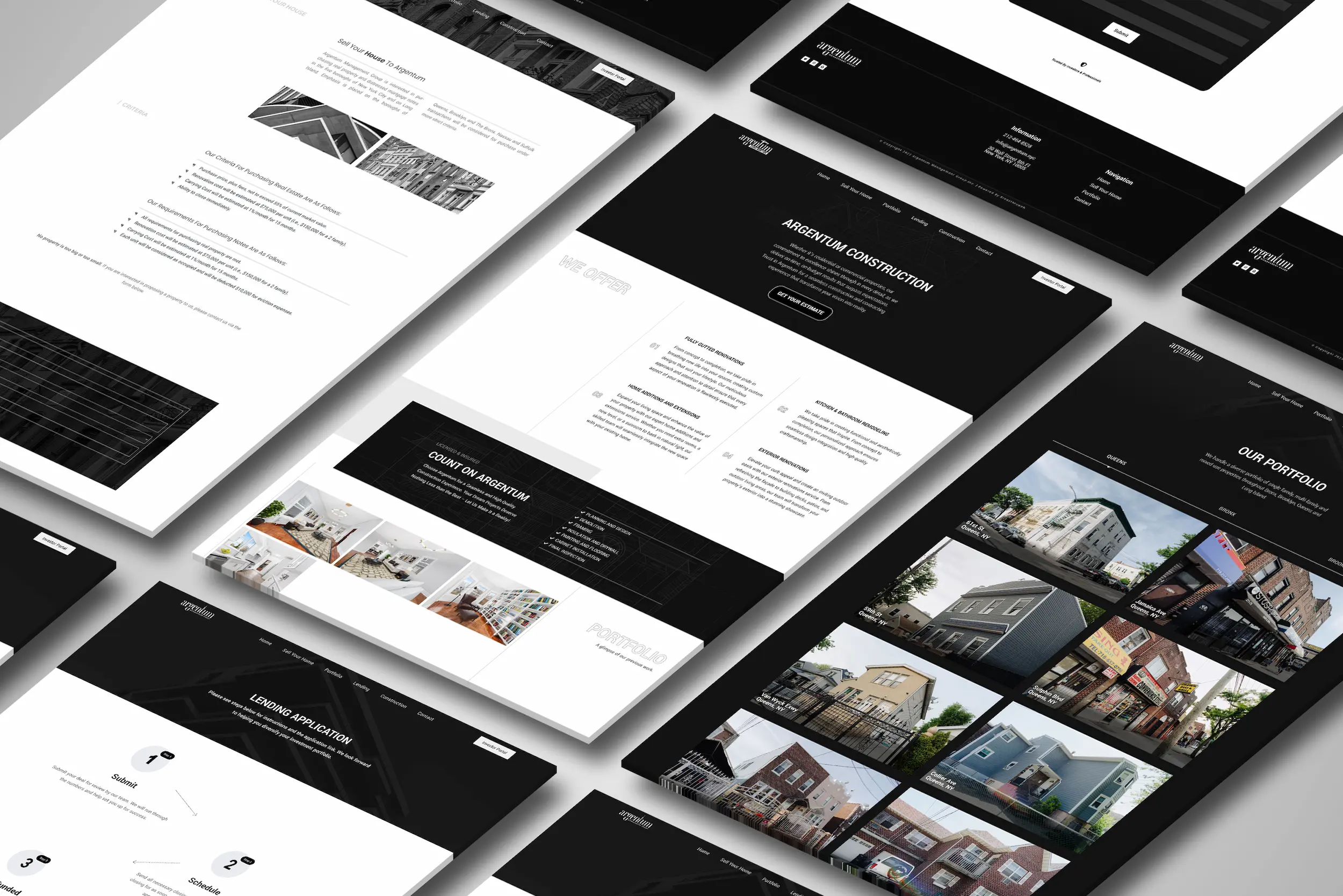 Argentum NYC website thumbnail
