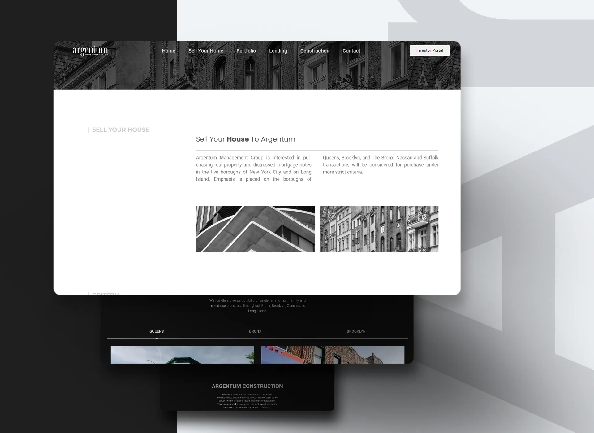 Argentum NYC website screenshot 3