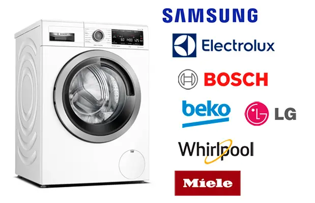 illustrazione marchi di lavatrici