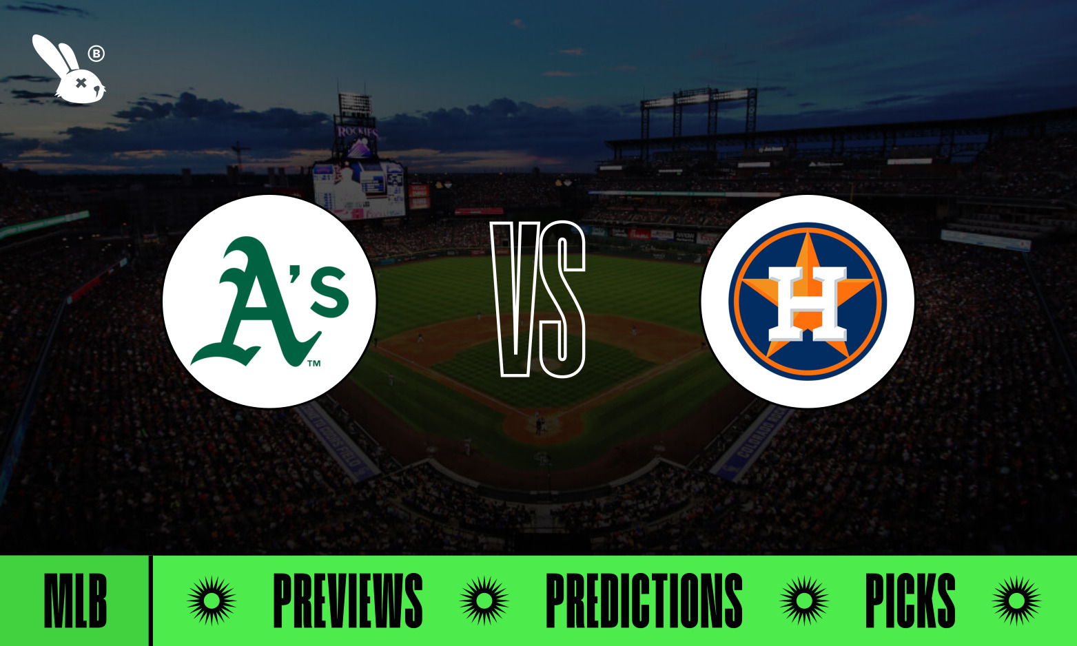 Athletics vs Houston Astros