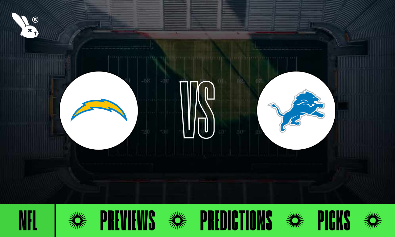 Los Angeles Chargers vs Detroit Lions