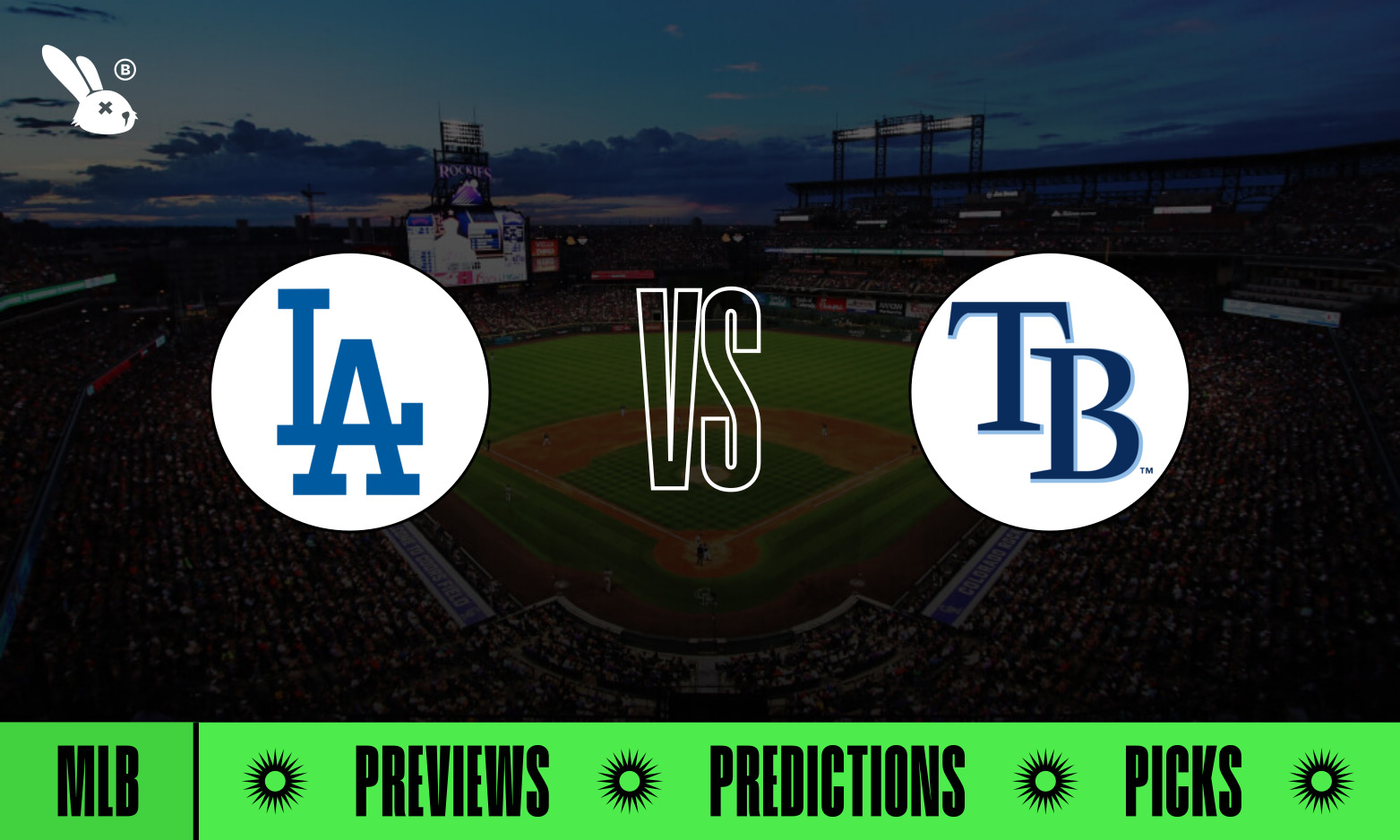 Los Angeles Dodgers vs Tampa Bay Rays