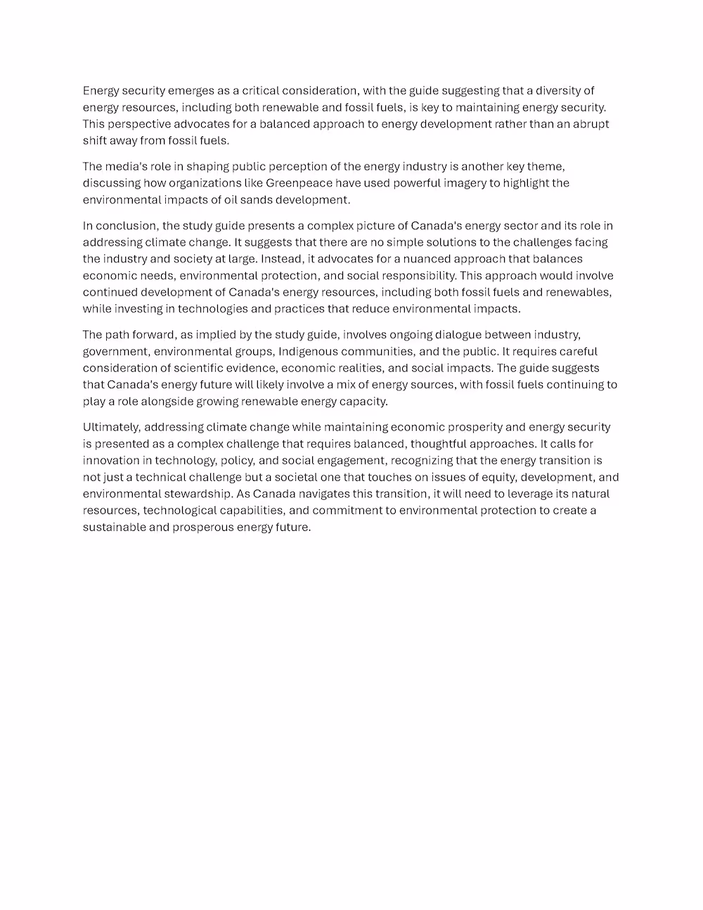 Canadian Energy Essay Page 7