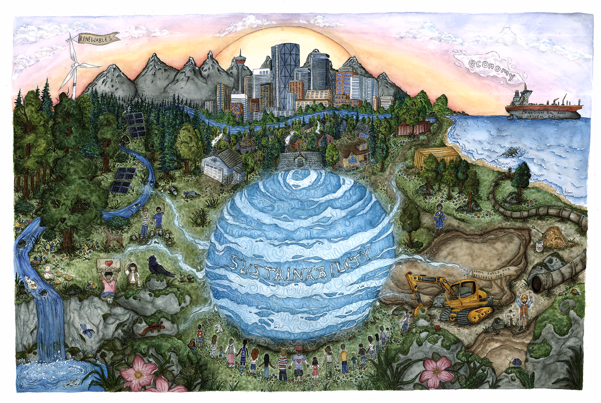 Sustainability Artwork