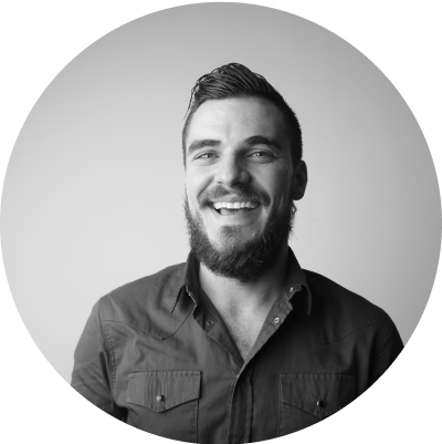 Headshot of co-founder Alex