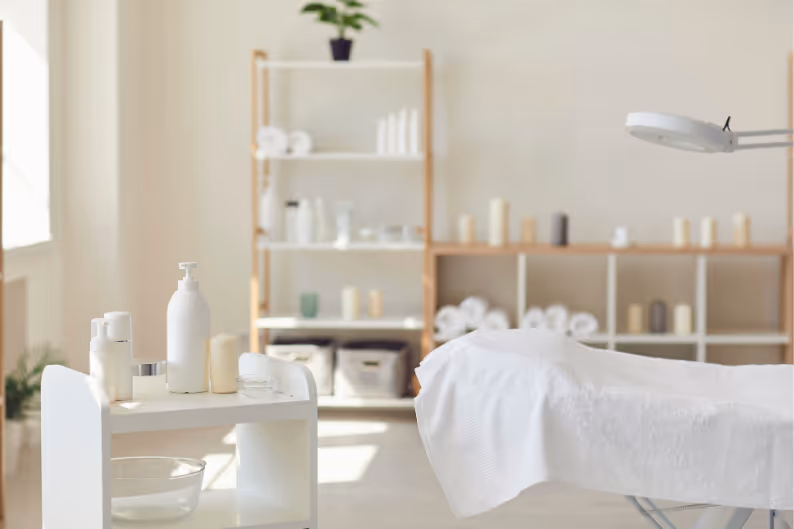 beauty salon interior