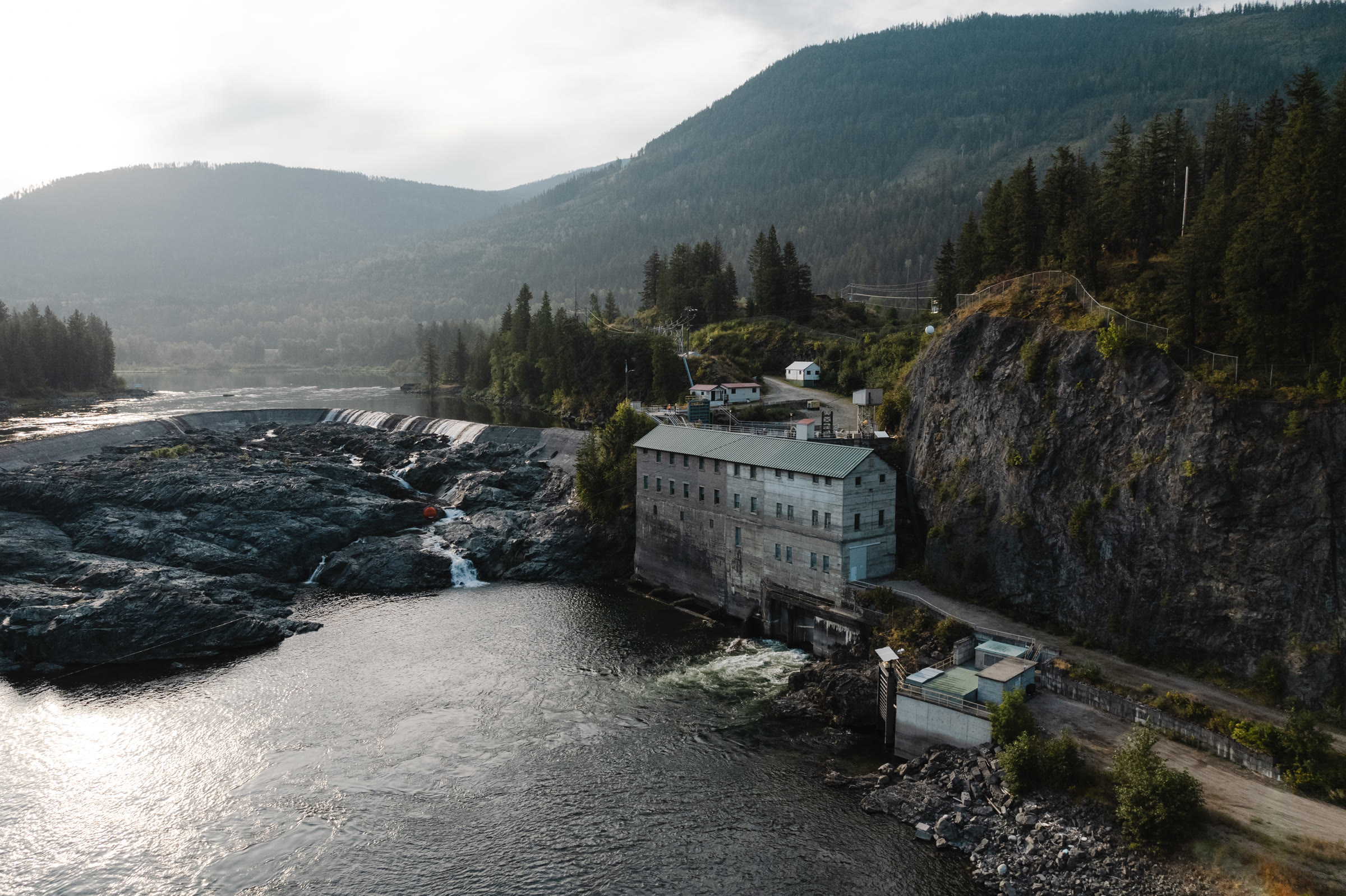 Inside the Nelson Hydro powerhouse