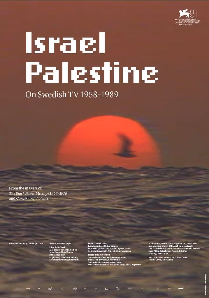 Israel Palestina på svensk TV 1958-1989