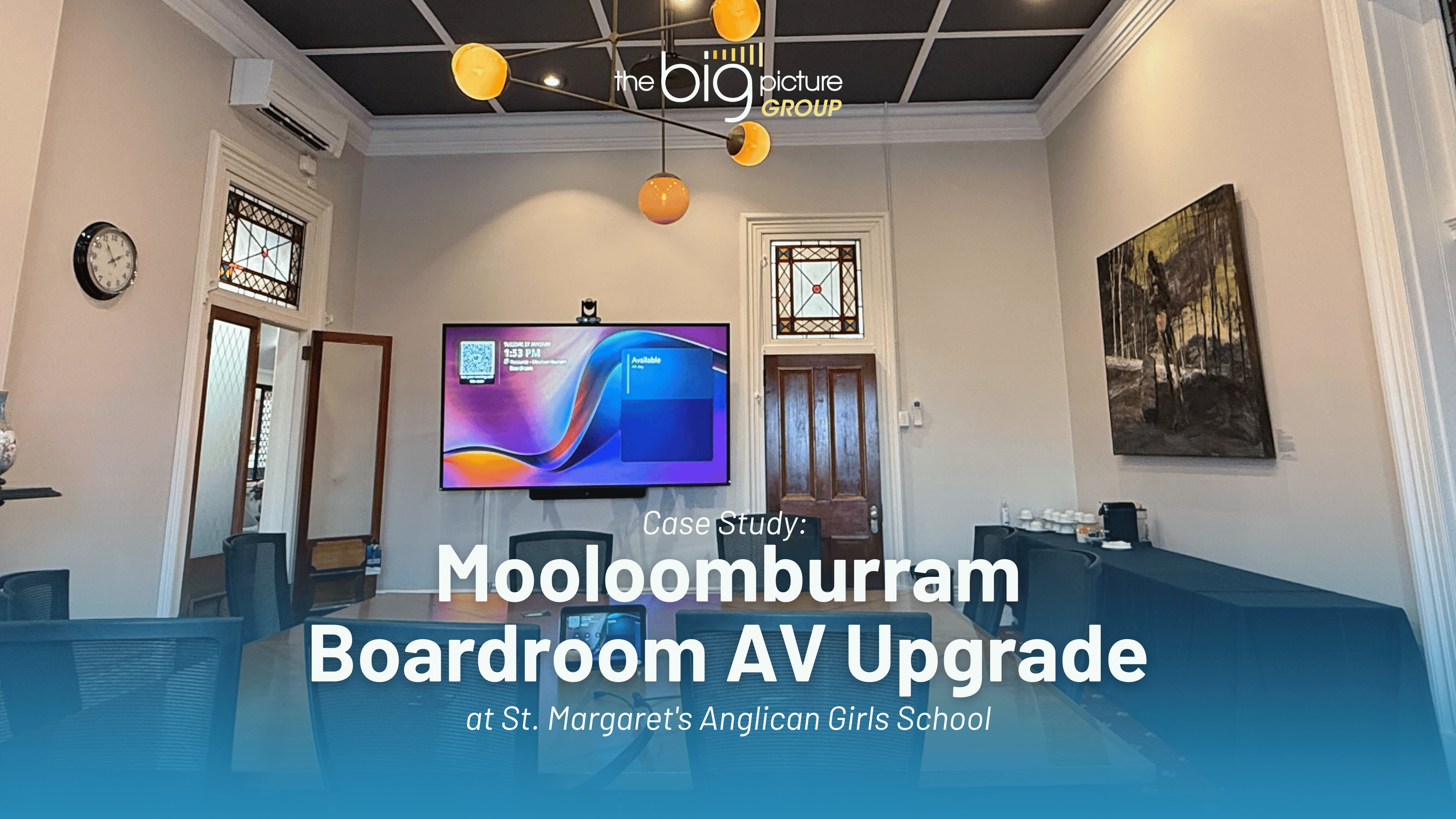 Case Study: Mooloomburram Boardroom AV Upgrade at St. Margaret's Anglican Girls School