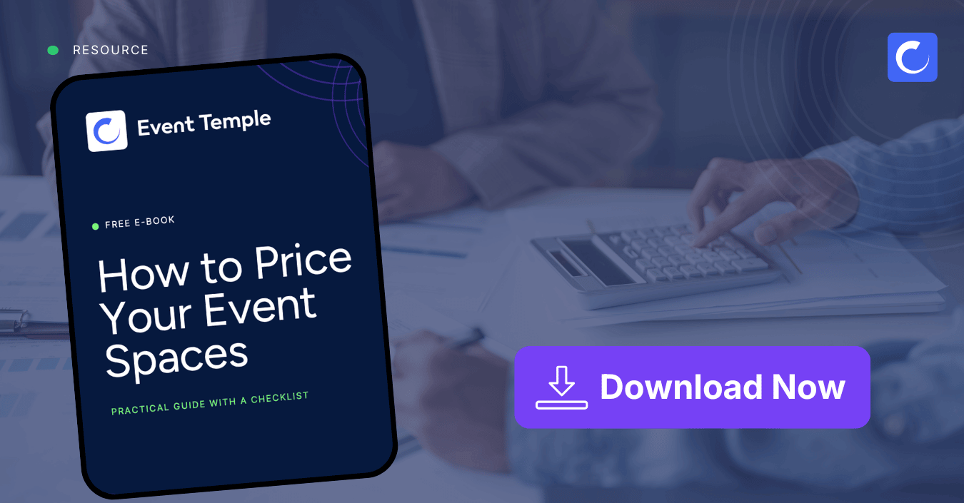 Free Guide on How to Price Event Space for Hotels and Venues
