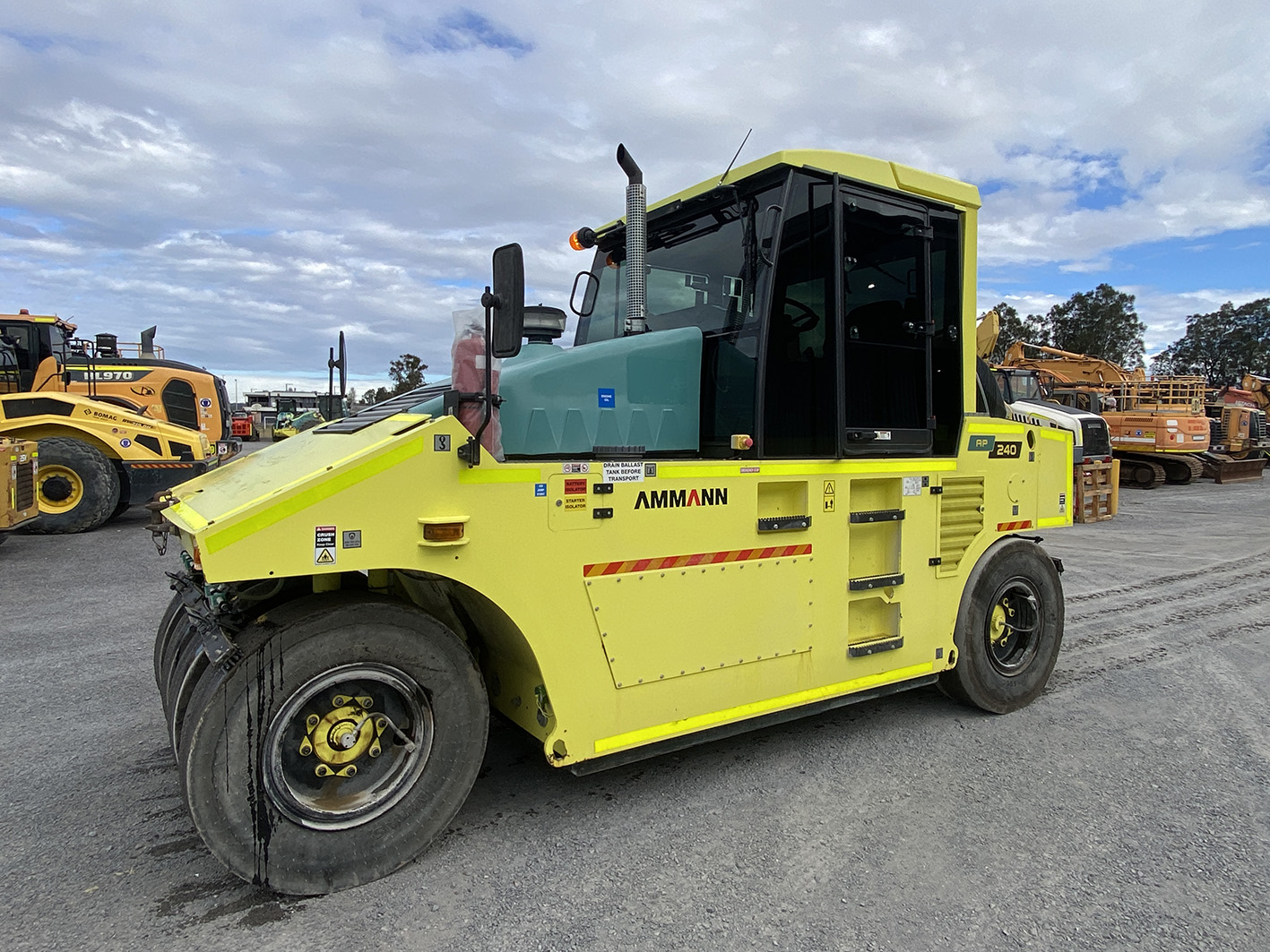 Ammann AP240 PT Roller