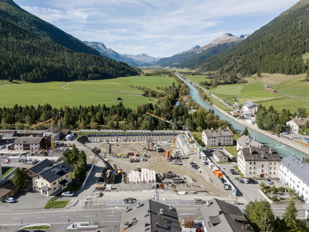 Information zur Baustelle, 3. Oktober 