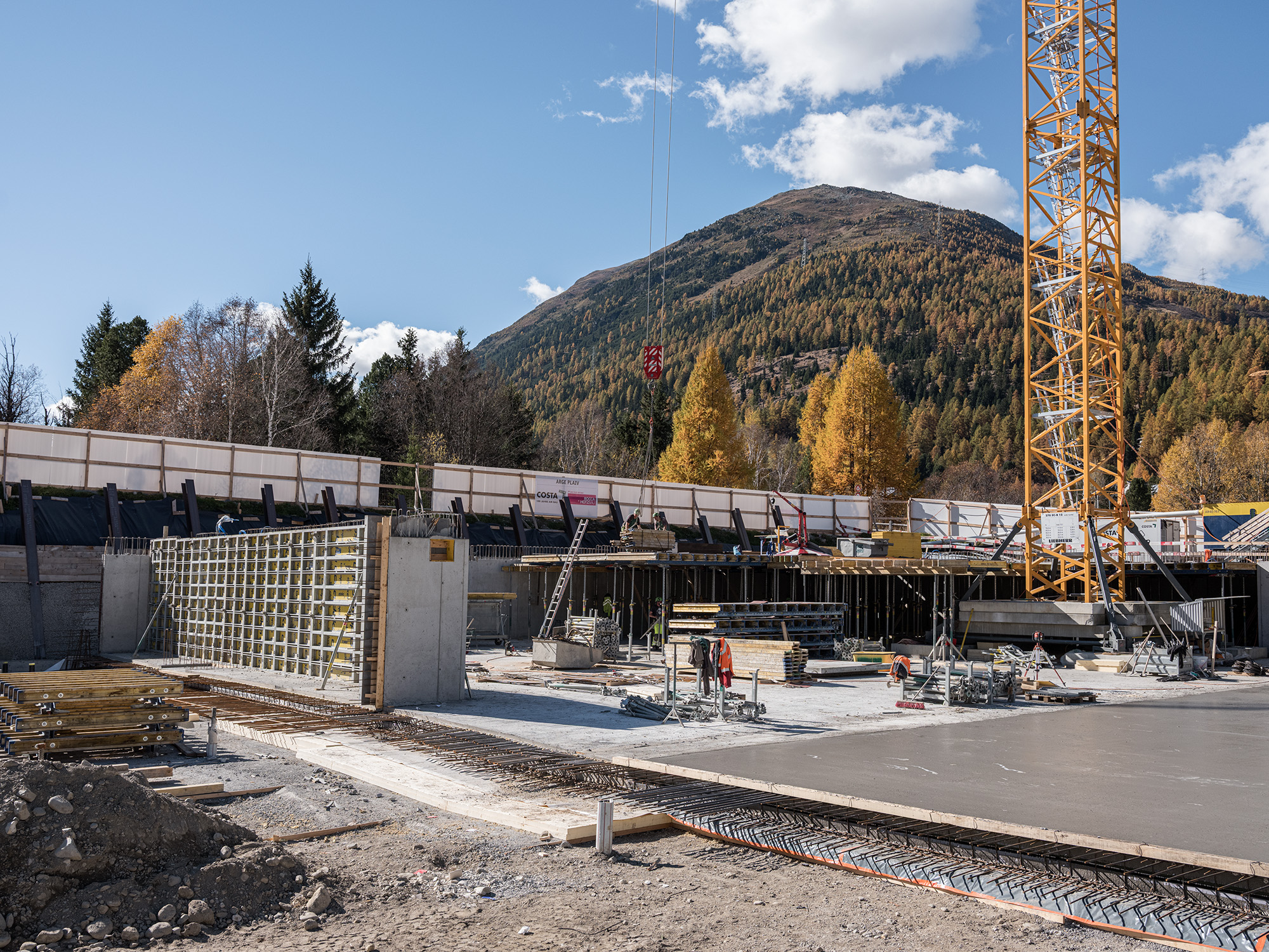 Webcam & Zeitraffer InnHub Baustelle