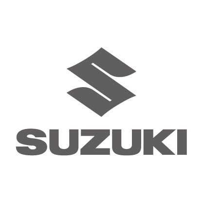Suzuki logo in greyscale