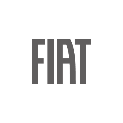 Fiat logo in greyscale