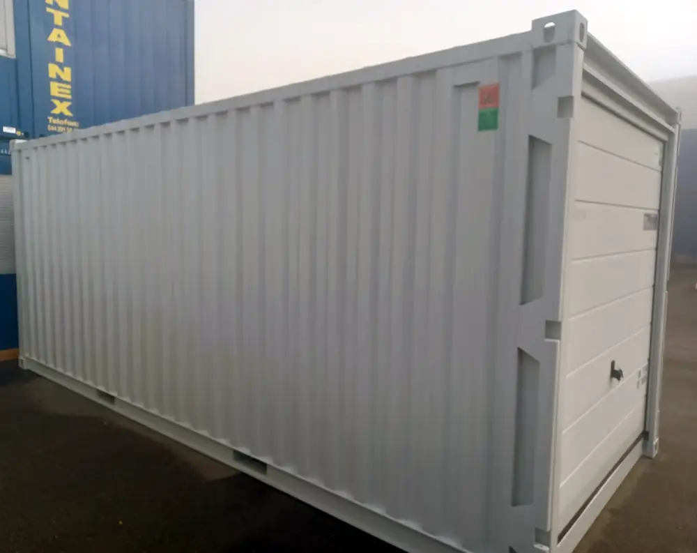 container stockage garage amenagement