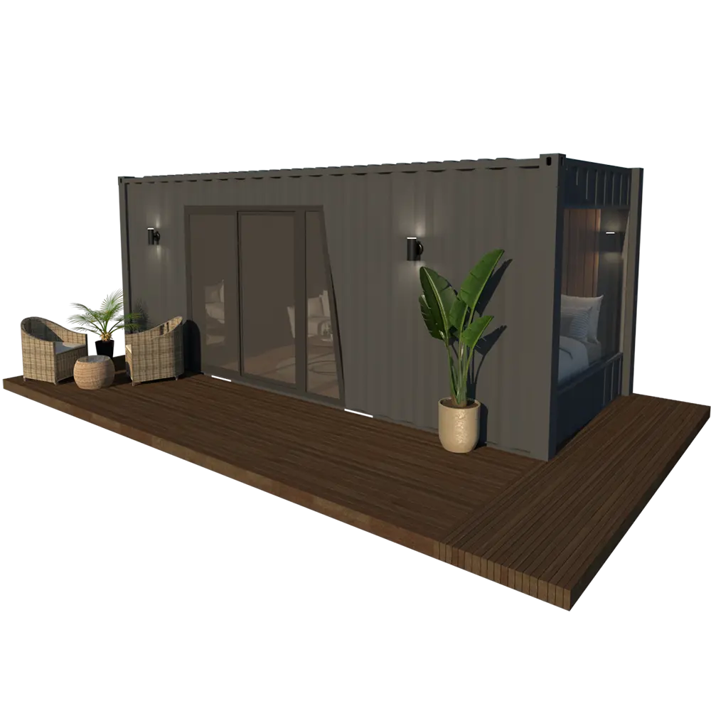 container amenage studio maison kubeko