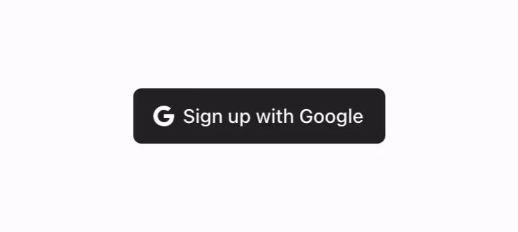 A button for authenticating via Google services.