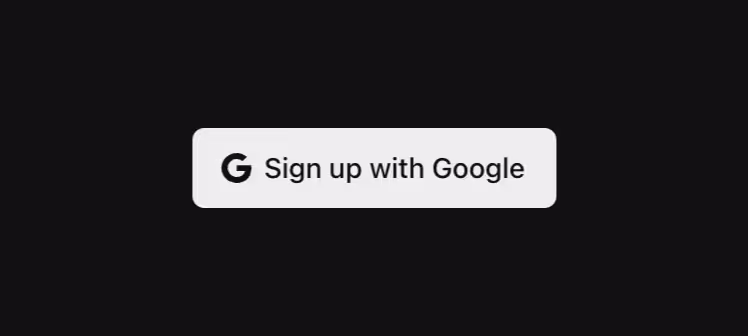 A button for authenticating via Google services.