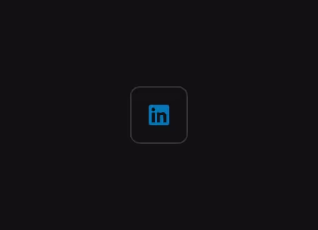 A secondary LinkedIn authentication button with only an icon.