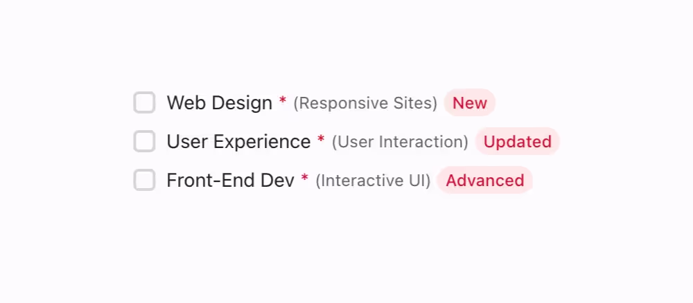 A standard checkbox for selecting options.