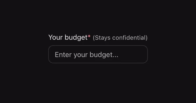 A field for entering numeric values.