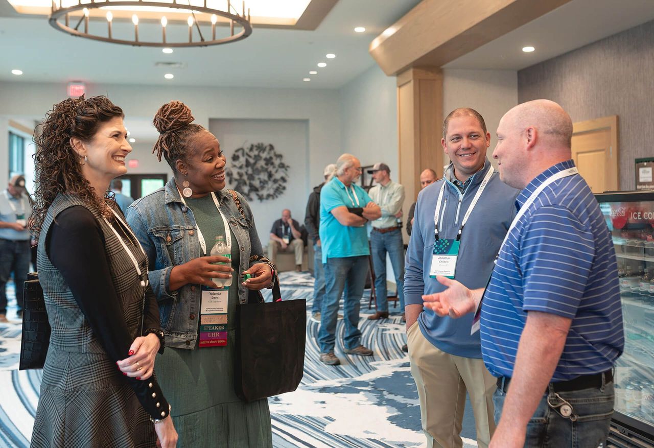 TVPPA members enjoying a conference facilitated by TVPPA