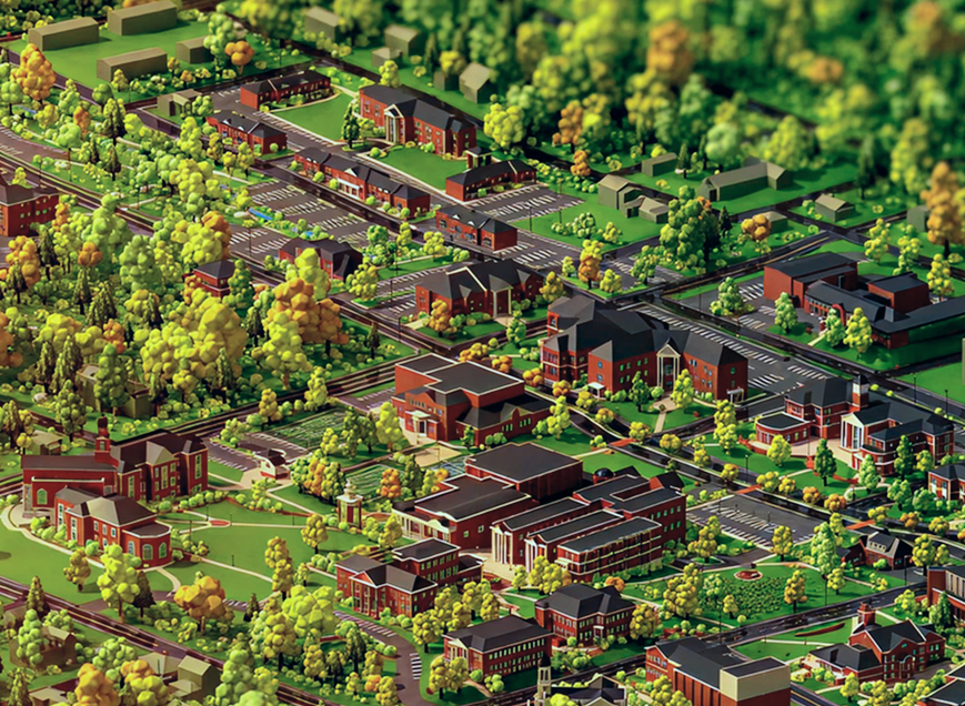 3D City Blocks created for the Microsoft Smart City