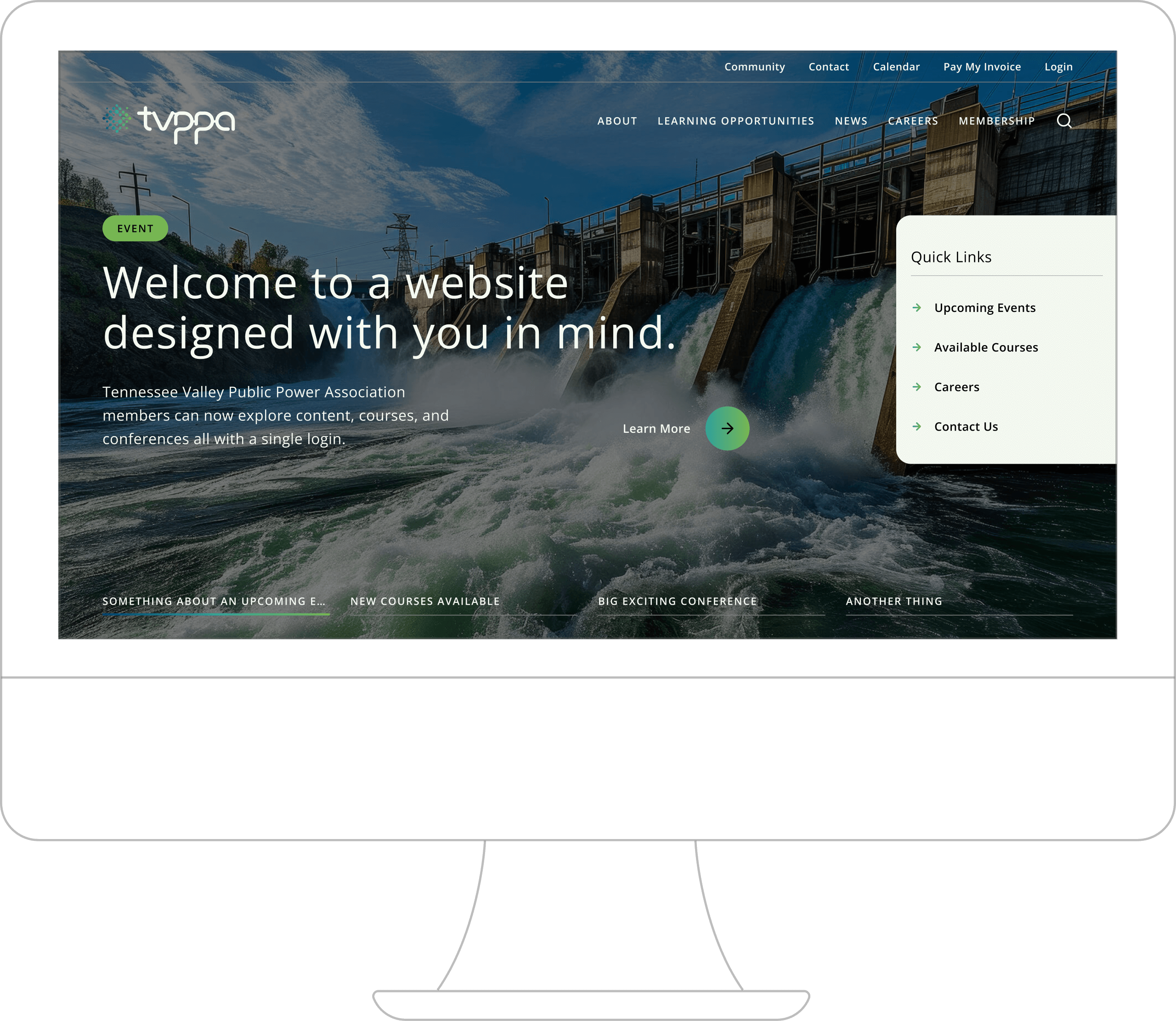 TVPPA Website Homepage