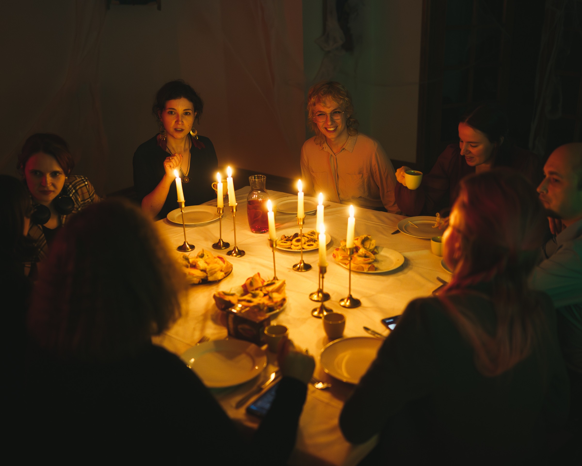 StoryPop role playing game at a dinner party