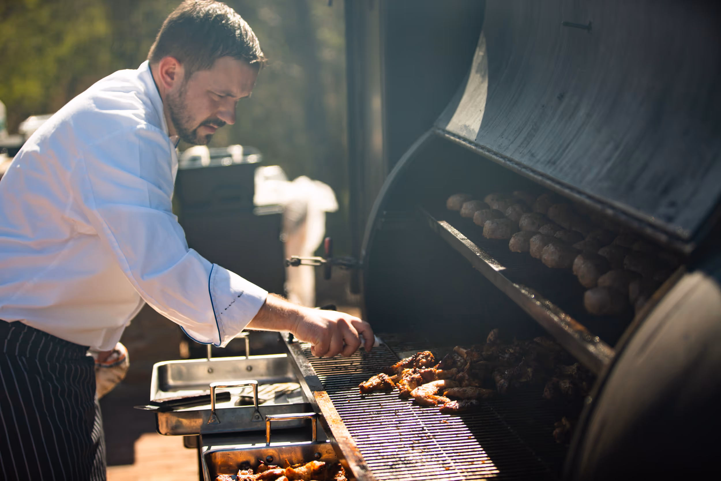 Sal Riccobono, Chef and founder of Wood Craft Cafe & Catering.