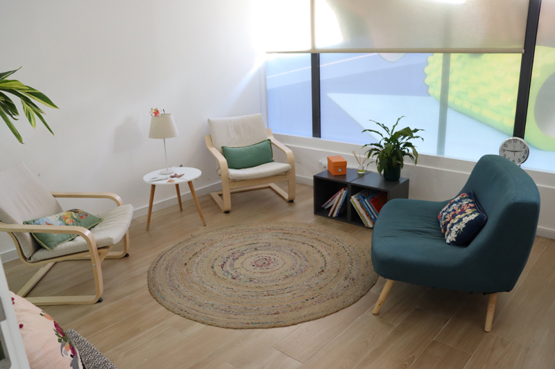 Foto da sala de espera