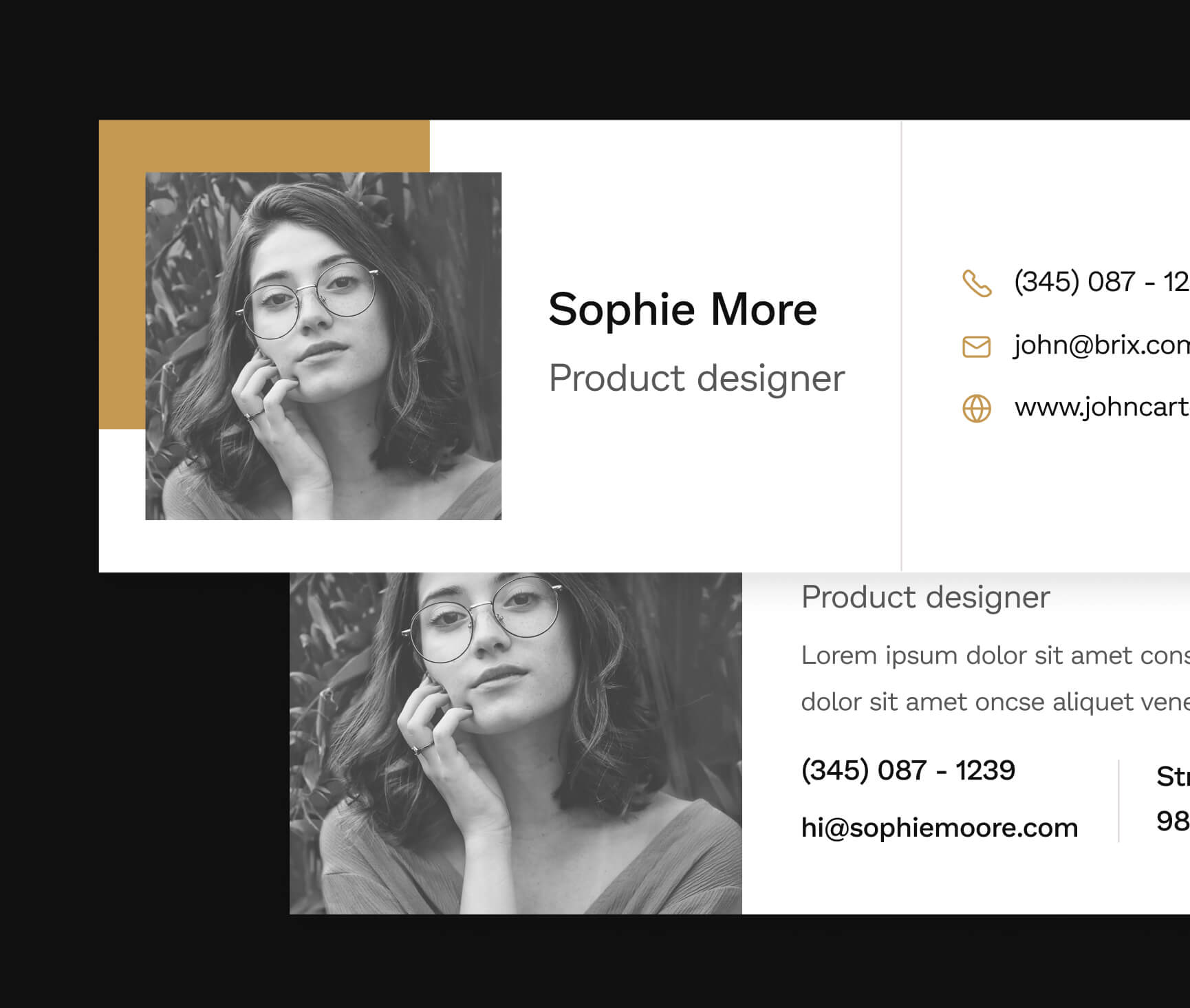 Email Signature - Arte X Webflow Template