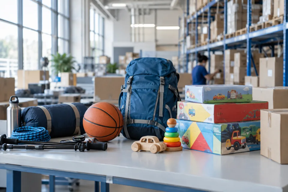 Toys, sporting goods & outdoor industry